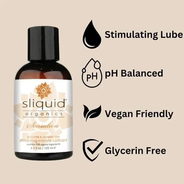 Sliquid Organics Sensation Lube - Image 3
