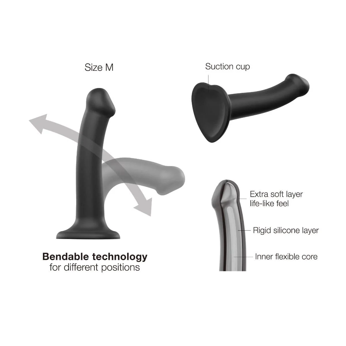 Strap-On-Me Semi-Realistic Dildo - Image 4