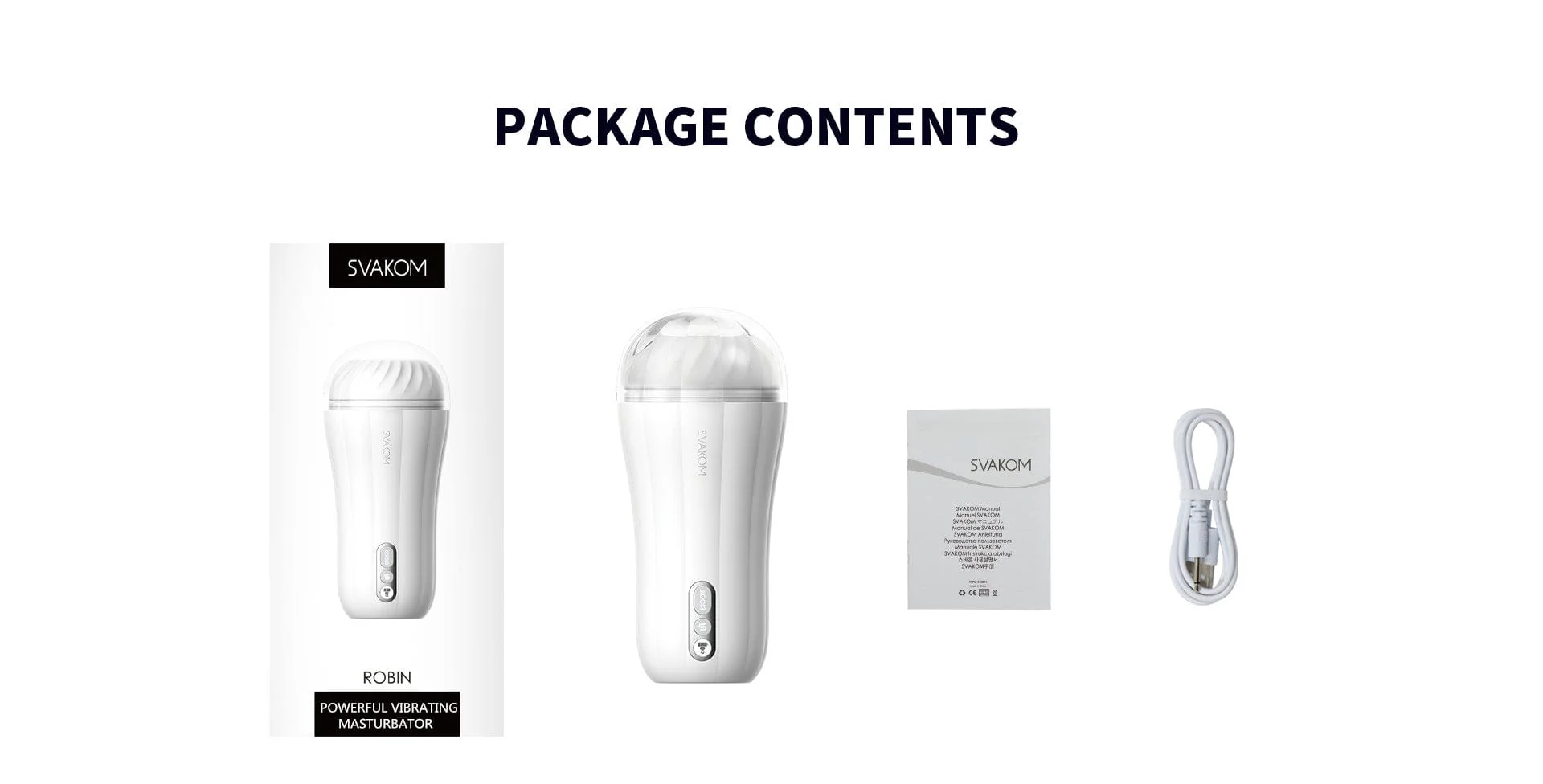 Svakom Robin Rechargeable Vibrating Masturbator - Image 9