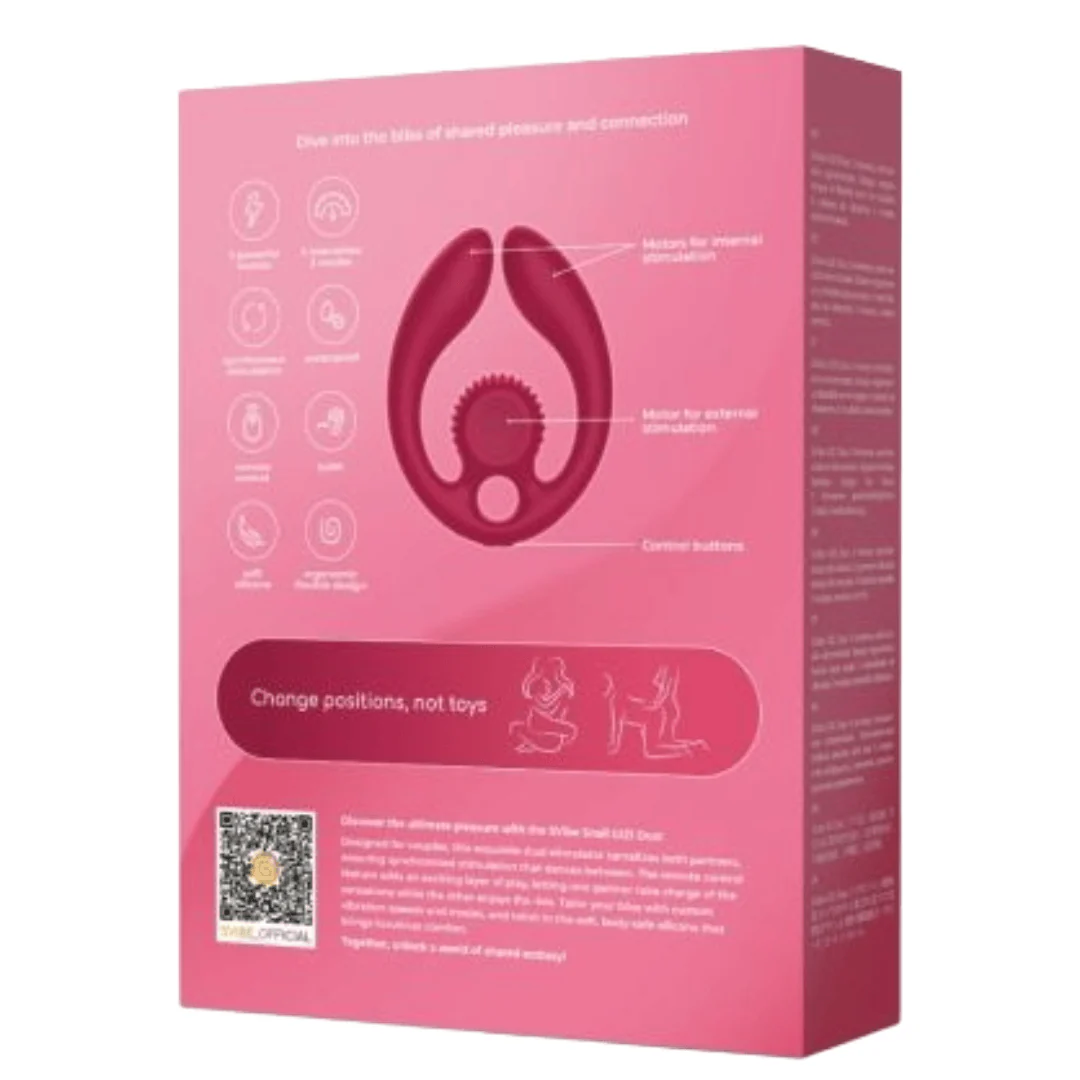 SVibe Gizi Duo Double-Ended Couples Vibrator - Image 7
