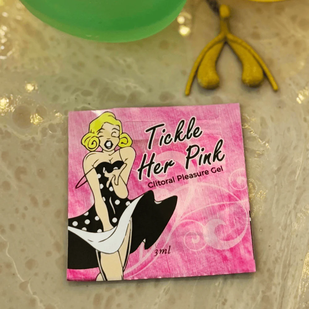 Tickle Her Pink Clitoral Pleasure Gel Tester - Image 3