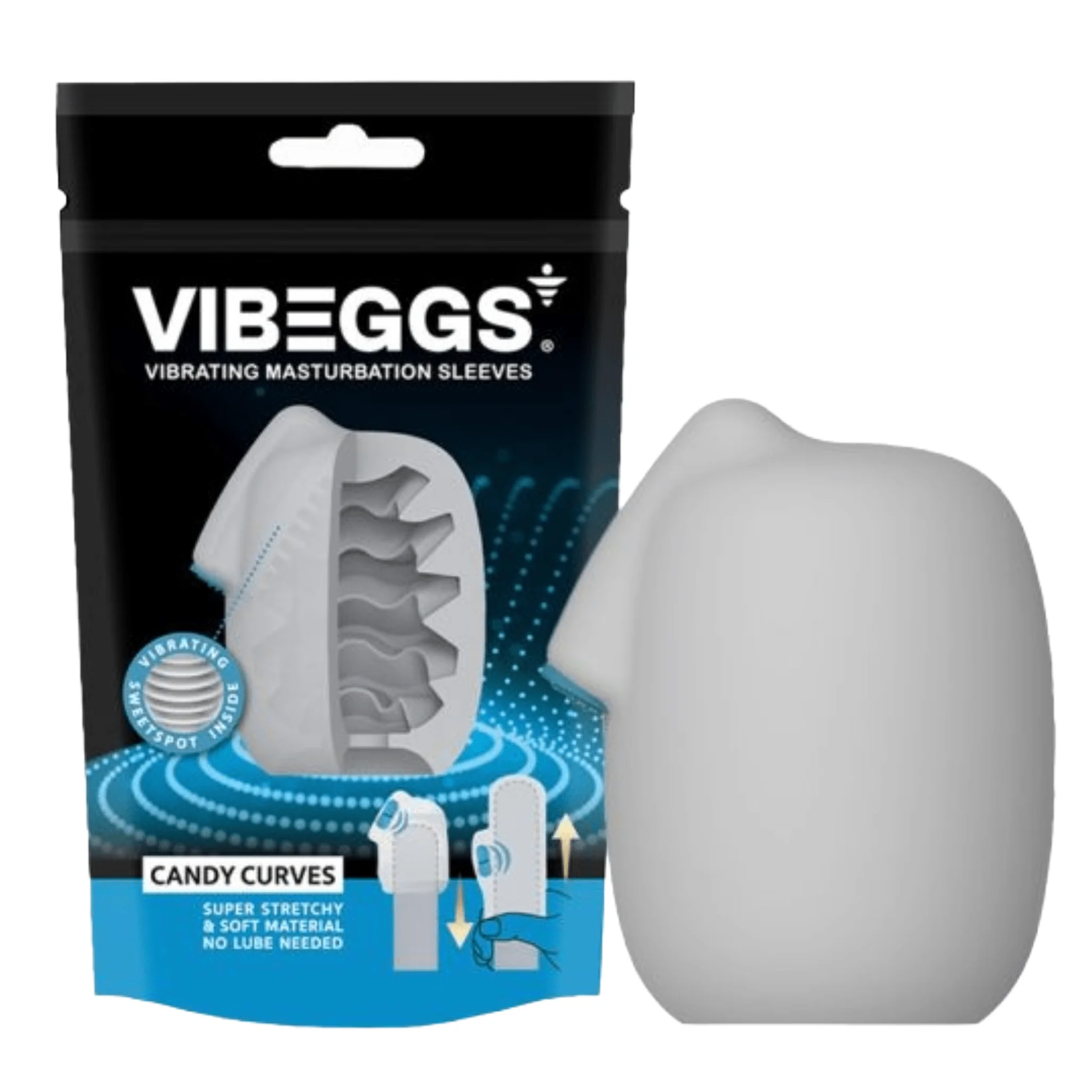 VibEggs Vibrating Masturbation Sleeve