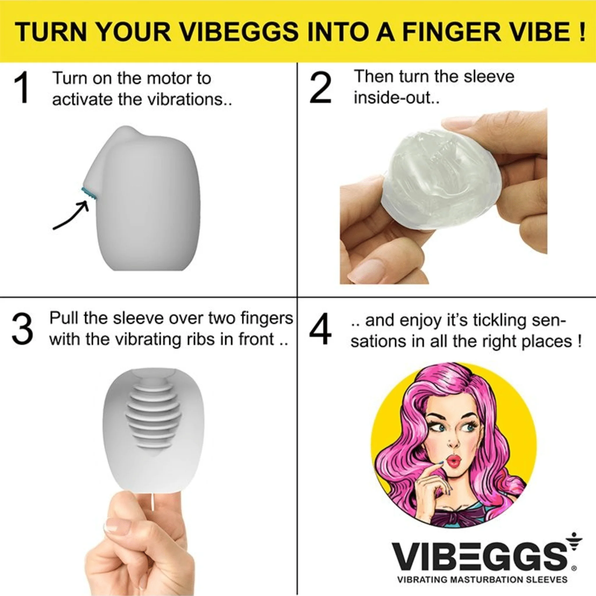 VibEggs Vibrating Masturbation Sleeve - Image 5