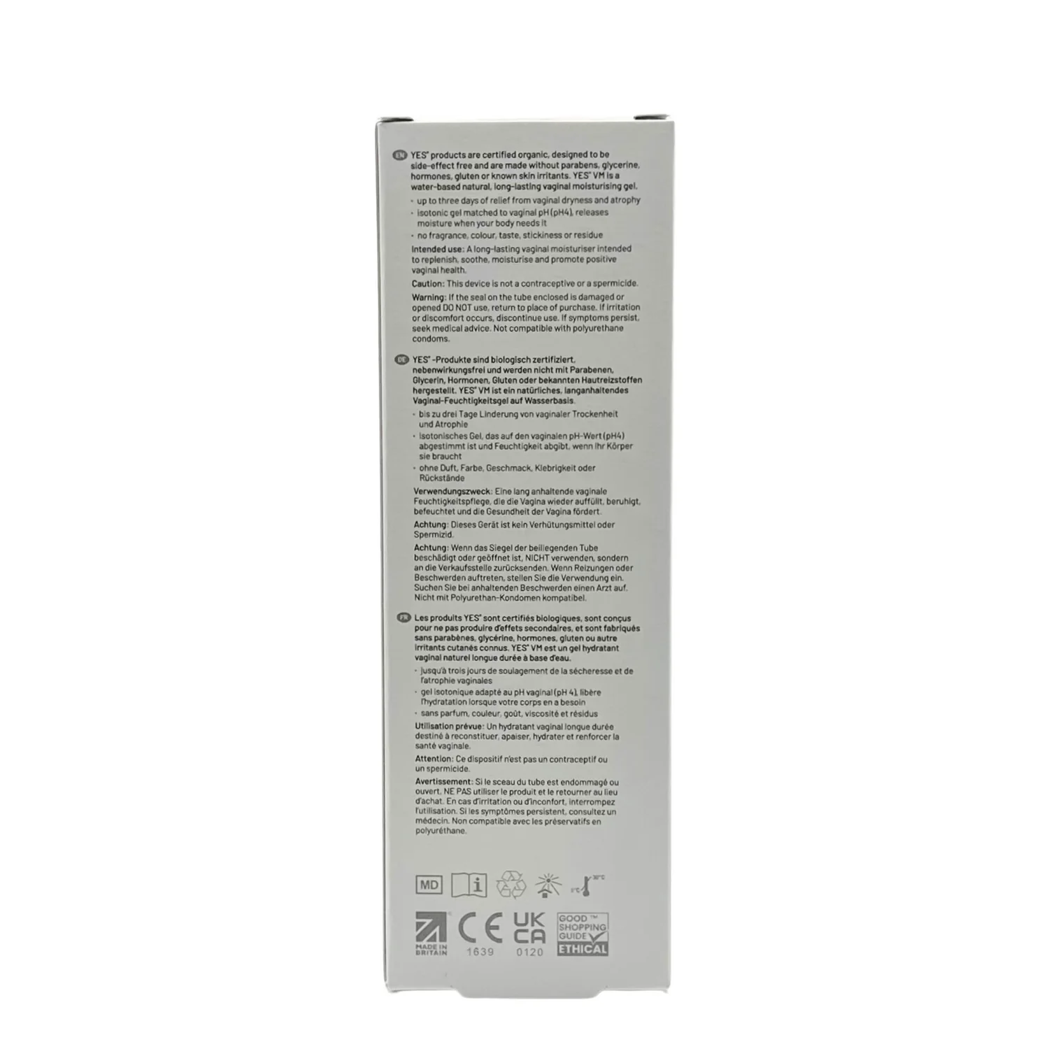 Yes VM Vaginal Moisturiser 100ML - Image 3